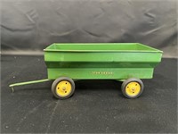 Metal toy JD flare box wagon