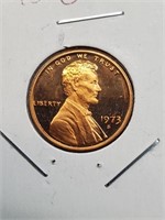 1973-S Proof Lincoln Penny