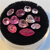 Small Faceted Gemstones -Pinks