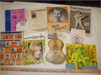 Vintage Western Ephemera - Cowboy & Music Paper