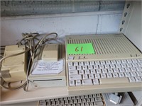 Vintage Apple IIC Plus Computer Drive & Mouse