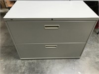 Hon 2 Drawer Metal Storage File Cabinet