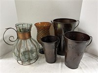 Vintage Blown Glass Vase and More