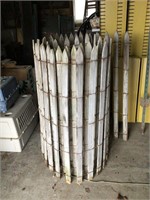 LARGE ROLL OF WOODEN SNOW FENCE