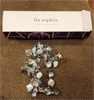 Lia Sophia Ocean Air Necklace NEW IN BOX