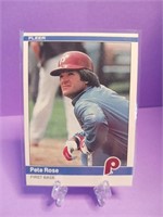 OF) Sportscard fleer 1984 Pete ROSE