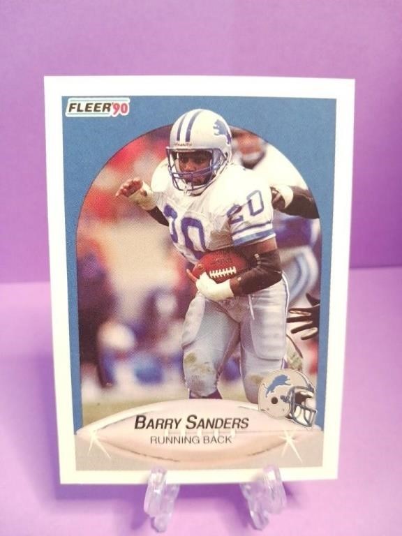 OF) Sportscard 1990 Barry Sanders