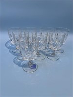 Set of 8 Glasses -France Arcoroc