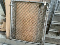 3' wide mesh gate