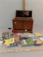 Outers gun cleaning box and gun accessories