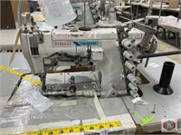 SEW MACH MAQ COSER, Head, motor and table PEGASUS