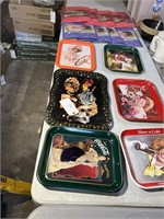 COCA COLA TRAYS AND PLACE MATS