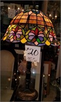 Tiffany Style Stained Glass Lamp 28 X 15