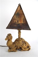 EGYPTIAN STYLE TABLE LAMP