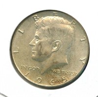 1965 Kennedy Silver Half Dollar