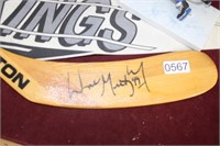 Gretzky Autograph Stick/ Pennant  / Figure