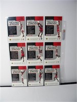 (9) Michael Jordan Cards various years 90's &