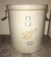8 Gallon Red Wing Crock (marked Dec 21 1915)