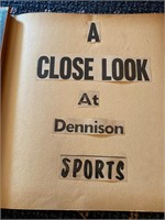 Dennison Sports Scrapbook