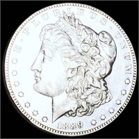 1889-CC Morgan Silver Dollar CLOSELY UNC