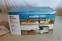 Waring Pro Meat Grinder (nib)