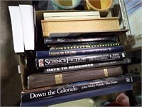 COFFEE TABLE BOOKS AND 2 JEWELRY BOXES