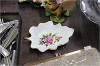 FLORAL DECORATED DISH