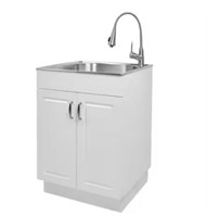 24 in. Stainless Steel Laundry/Utility Sink