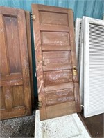 antique solid wood door. They don’t make them