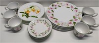 Porta Barbara Wilson Orchard Tea & Plate Set