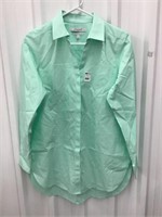 FOXCROFT WOMEN'S LONGSLEEVE POLO SIZE 4