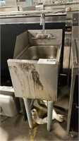 NSF Standing Bar Sink (34 in H x 12 in W x 18 in
