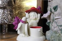 SNOWBABIES CANDLE HOLDER