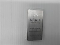 (1) 10 ozt ASAHI .999 silver bar