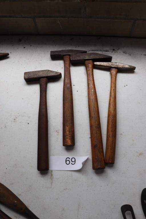 4 Blacksmith Hammers