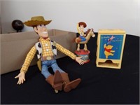 Character Items - Woody, Winnie the Pooh