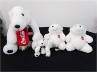 Coca Cola Plush Bears (4)
