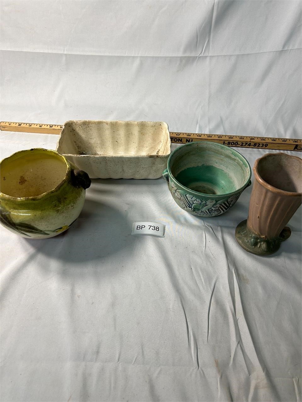 Lot of VTG Pottery Hull Roseville