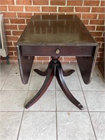 Vintage Brandt furniture drop side table