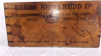 Cutty Sark Scotch Wooden Box