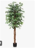 Oakred 4ft Silk Artificial Ficus Tree With