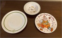 (3) Vintage Plates (Finland, etc...)