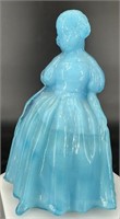 Vintage Wheaton Sky Blue Slag Girl