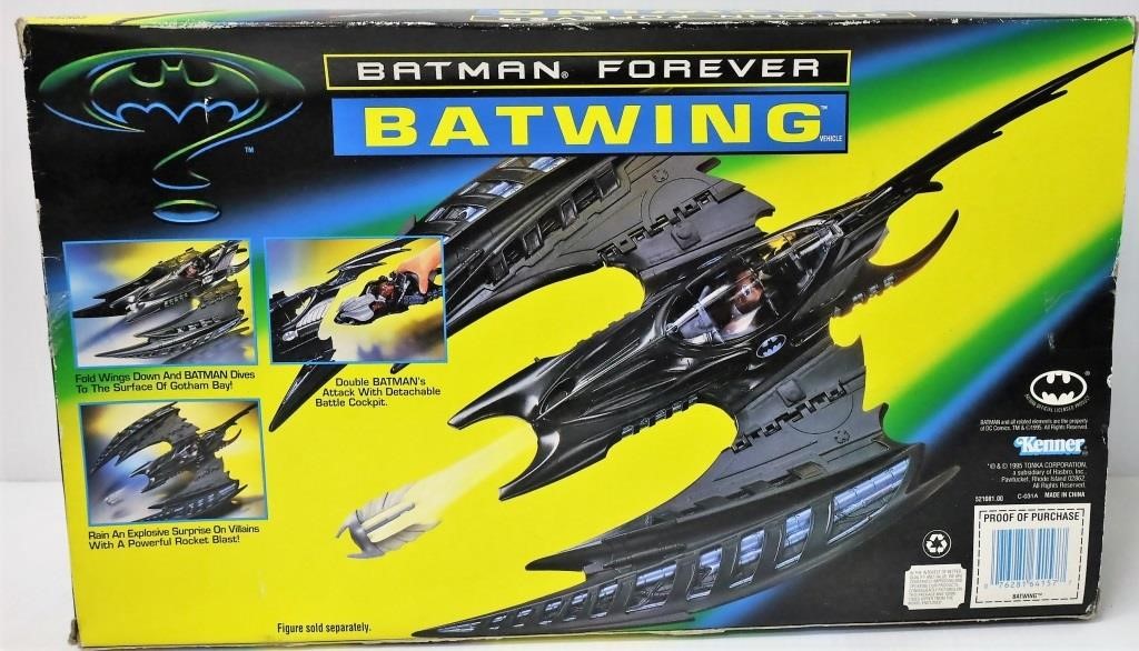 Batman Forever Batwing Vehicle 1995 Kenner NIB | Big Al's Auction