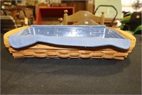 2006 Longaberger Small Serving Tray with Liner