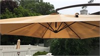 Large Outdoor Umbrella on Stand 80”