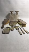 Spaulding & Co. sterling silver dresser set