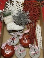 Christmas Ornaments; Snowflakes; Skate & More