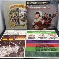 (4) Christmas albums; hometown Christmas and more