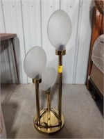 Lamp, 3 Lights, Gold Tone